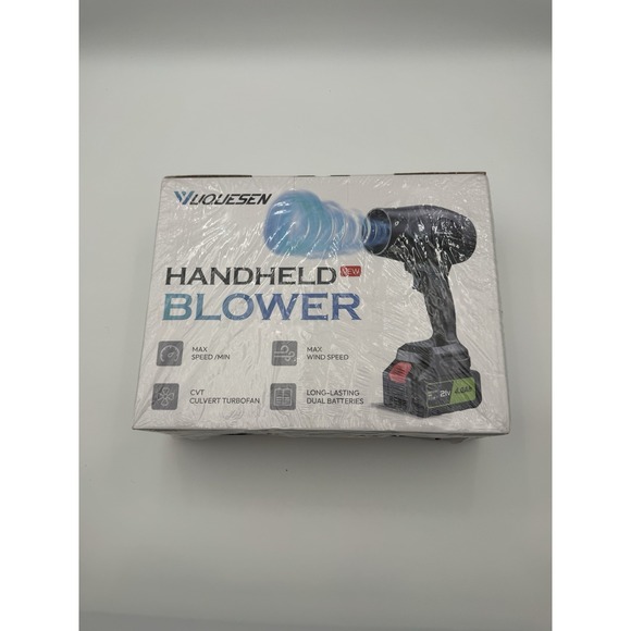 VUQUESEN Other - NEW VUQUESEN 21V Cordless Handheld Turbo Blower 2 Batteries Charger NIB
